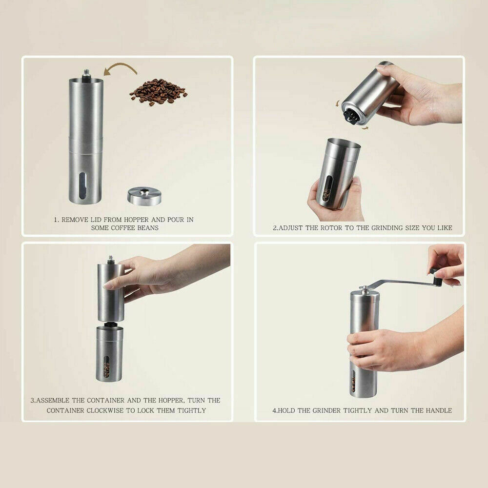 Crafista GrindPro™ – Portable Manual Coffee Grinder